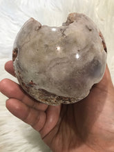 Huge Pink Amethyst Druzy Geode Sphere