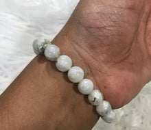 One 8mm Rainbow Moonstone Bracelet