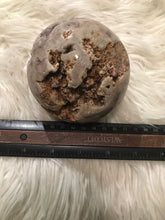 Huge Pink Amethyst Druzy Geode Sphere