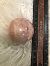 One Rose Calcite Sphere 1
