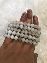 One 8mm Rainbow Moonstone Bracelet