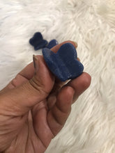 One (1) gorgeous Dark Blue Quartz  butterfly