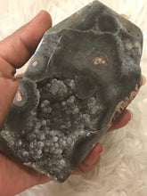 Black Amethyst druzy Coffin 20 Halloween shapes
