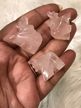 Rose quartz Elephant Handmade