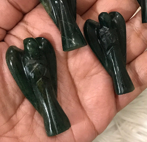 One 2 inch Jade Angel