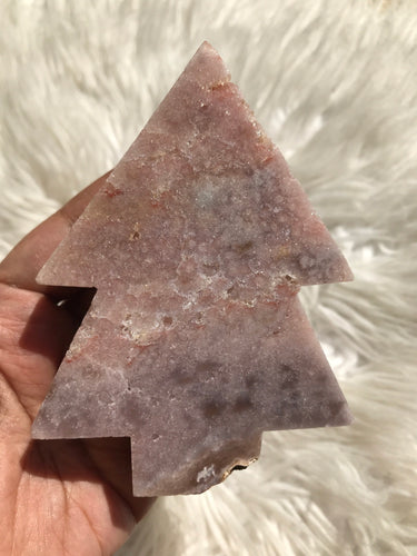 large Pink Amethyst Christmas Tree 7