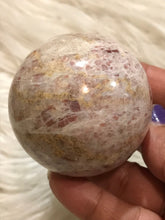 New found !!!Pink Jasper sphere 60mm -1