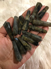 One labradorite double Point around  than 2 inches
