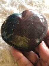 Large Ocean Jasper Heart