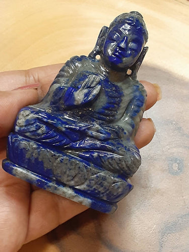 Lapis lazuli Buddha 3.5 inch Statue 1
