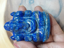 Lapislazuli Ganesha 2.5 inch Statue 1