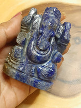 Lapislazuli Ganesha 2 inch Statue 3