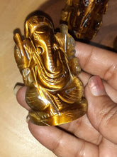 Brown Tiger eye Ganesha 2.5 inch Statue 1
