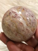 New found !!!Pink Jasper sphere 60mm -1