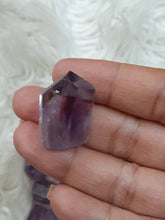 One Mini Bahia Phantom Amethyst Elestial Point