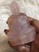 Rose quartz Buddha 3.5 inch Statue 2