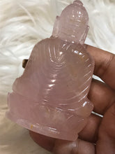 Rose quartz Buddha 3.5 inch Statue 2