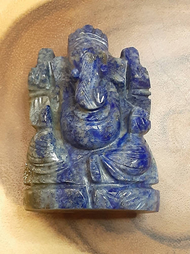 Lapislazuli Ganesha 2 inch Statue 3