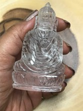 Quartz  Buddha 3 inch Statue 1