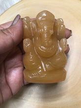Yellow Aventurine Ganesha 3.00 inch Statue 3