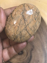 One Polychrome Jasper Palmstone