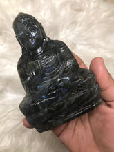 Labradorite Buddha 4.4 inch Statue 4