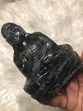 Labradorite Buddha 4.4 inch Statue 4