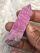 High Quality Druzy Pink Cobalt Calcite Point 4