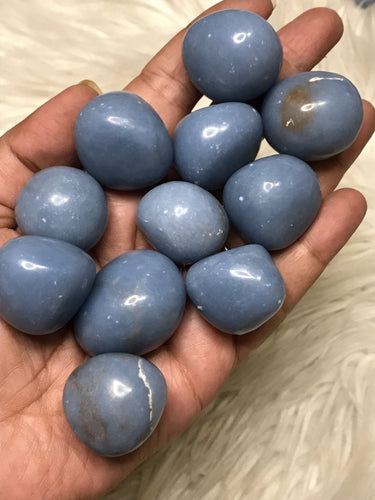 One Large Angelite Tumble