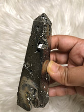 Druzy Pyrite Point 4