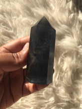 Blue fluorite Point -1
