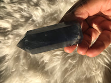Blue fluorite Point -1
