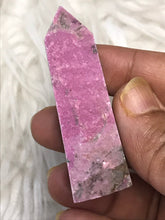 High Quality Druzy Pink Cobalt Calcite Point 4