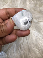 One  Rainbow Moonstone heart