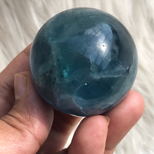 High Quality Rare Blue fluorite Sphere 3