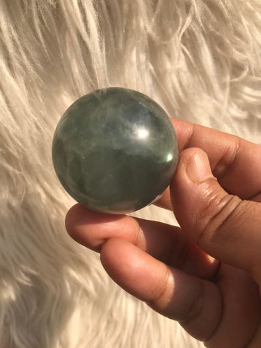 High Quality Rare Blue fluorite Sphere 6