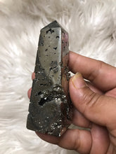 Druzy Pyrite Point 1