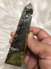 Druzy Pyrite Point 4