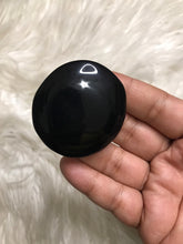 One Black Obsidian Palm
