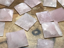 One (1) 20mm Rose Quartz Pyramid