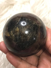 Large Astrophyllite With Garnet Sphere  -3
