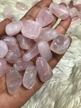 Gemmy rosequartz  medium Tumbles
