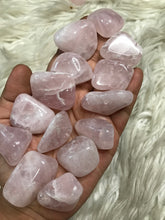 Gemmy rosequartz  Large Tumbles