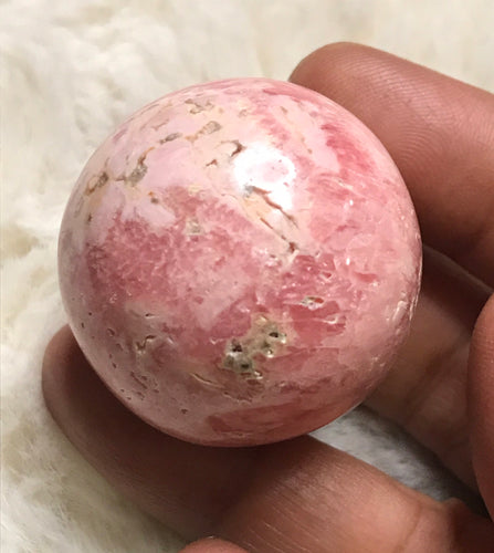 Rare Rhodochrosite Sphere