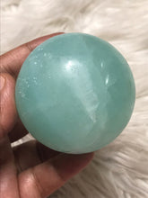 Gorgeous Green banded Calcite 1