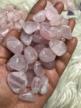 Gemmy rosequartz  Mini Tumbles