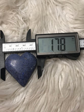 One Blue Dumortierite Heart 2