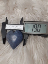 One Blue Dumortierite Heart 6