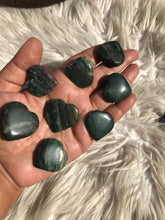 One Bloodstone Heart 25-27mm