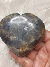 One Large Iolite Heart 2